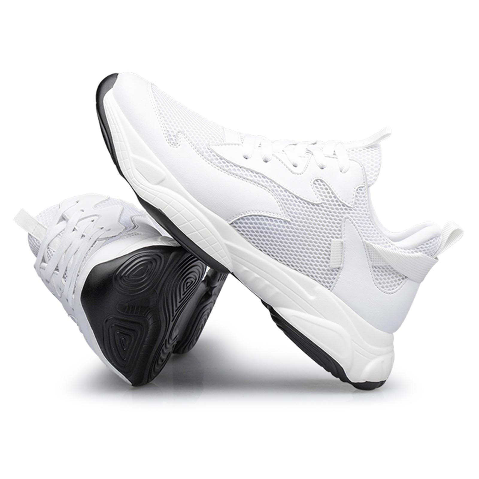 Zapatos de elevación para hombre, invisibles, aumento de altura, zapatos deportivos casuales que te hacen más alto, altura de 5 cm, tacón oculto