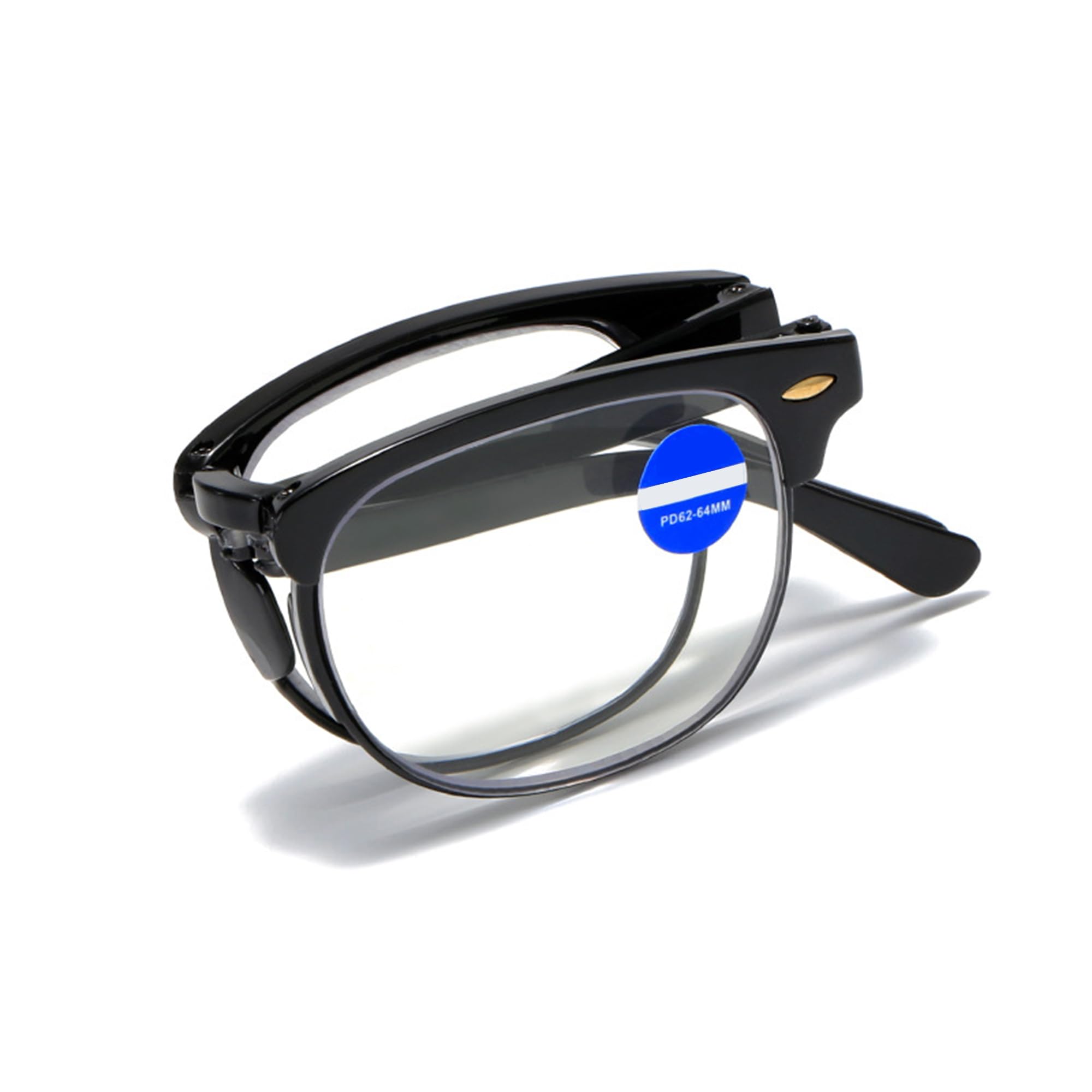 LensKandy Foldable Black Full rim Reading glasses for Men & Women | +3.00 | DRG23 (B0D1PDCRS2) Amazon Price History, Amazon Price Tracker