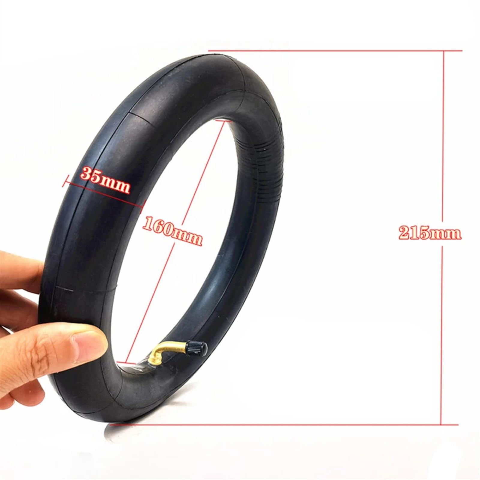 Pneus de Scooter, Roue de Scooter, 1 Chambre à air en Caoutchouc pour Scooter électrique de 8,5 Pouces, 8 1/2 x 2, Accessoires pour pneus de Scooter électrique