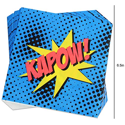 102 piezas de Accesorios para Fiesta de Superhéroe Artículos de