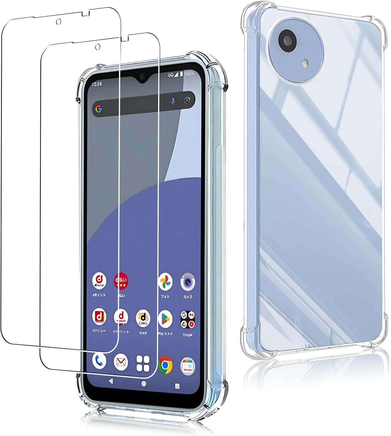 Amazon | iCarez 対応 AQUOS wish4 SH-M27 ケース クリア （1個）+