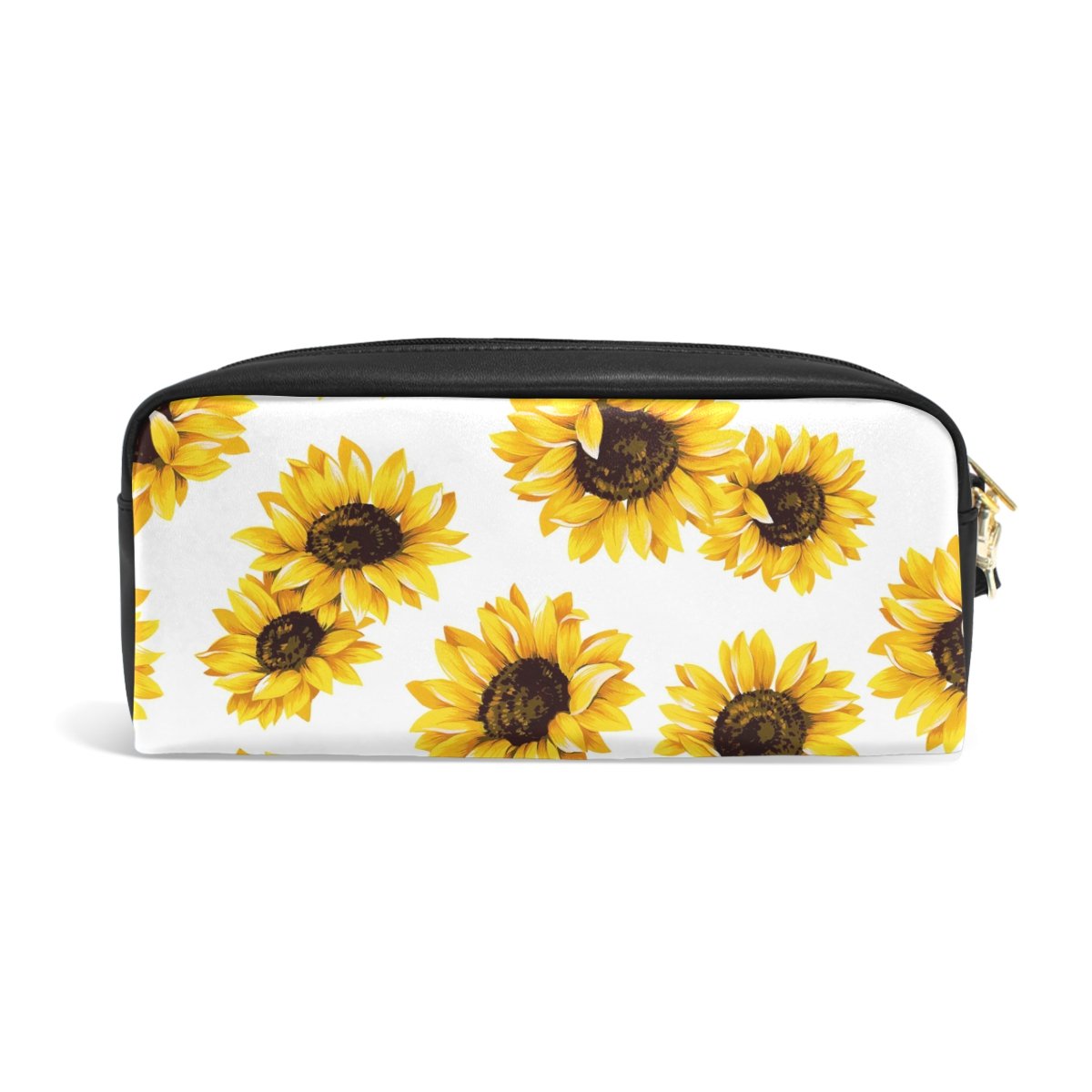 Amazon | ミヤビヤ ペンケース ひまわり柄 向日葵柄 ヒマワリ柄 筆箱