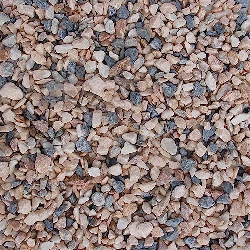 simpa Decorative Landscaping Slate Aggregates - English Rose Chippings 20mm - 20kg Bag