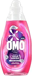 Lava-Roupas Líquido Omo Ciclo Rápido Ação Cuidado Frasco 1,4l