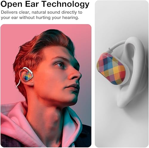 Miniatura 2 de Purity Auriculares Air Open Ear  True Air Conduction Auriculares inalámbricos Bluetooth con doble micrófono para iPhoneAndroid  Comodidad de larga