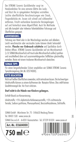 SONAX Xtreme Ceramic QuickDetailer (750 ml) – Ansicht 2