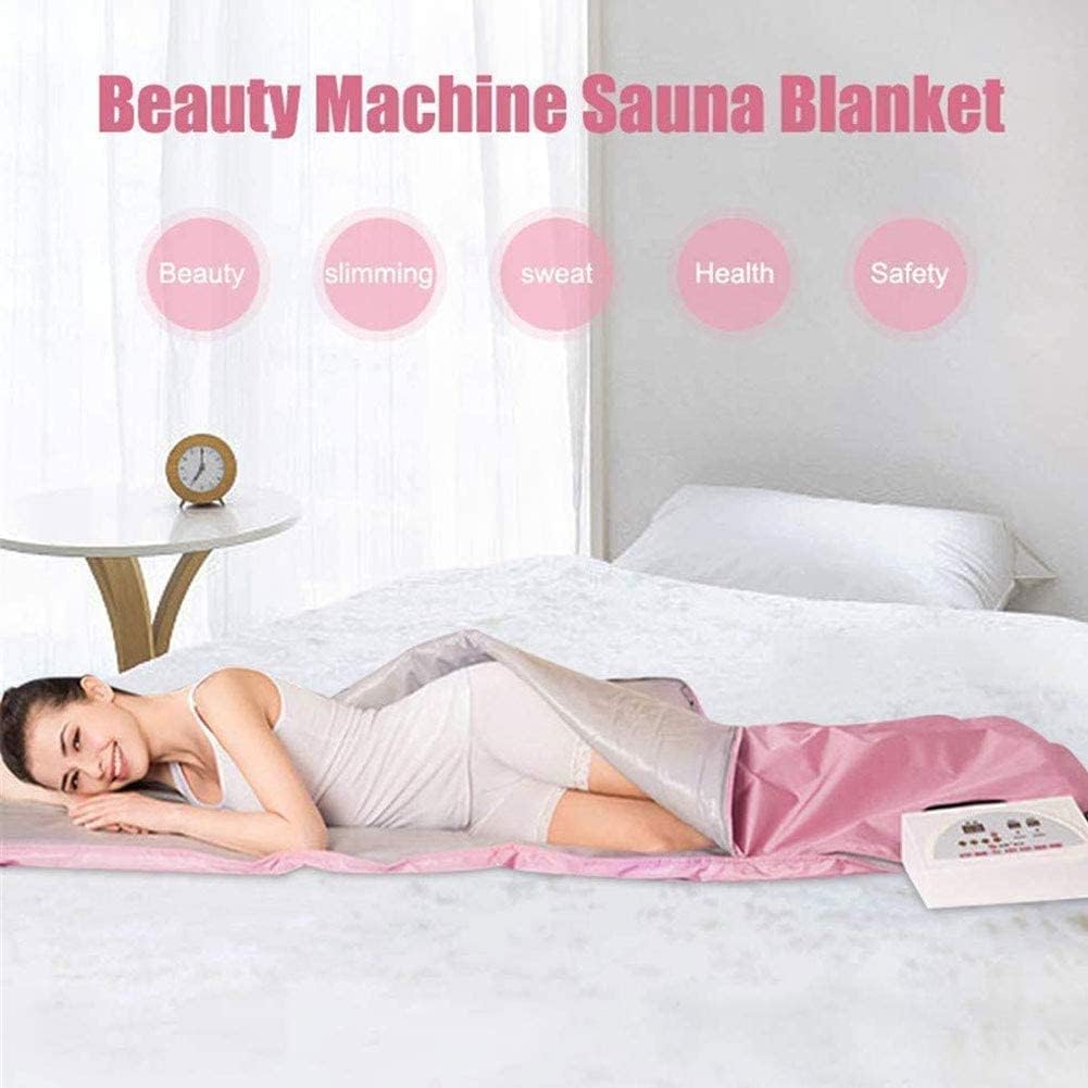 Coperta termica for sauna Macchina a vapore digitale a 2 zone Sauna Coperta dimagrante Modellamento del corpo e perdita di peso Macchina professionale for la bellezza della terapia disintossicante