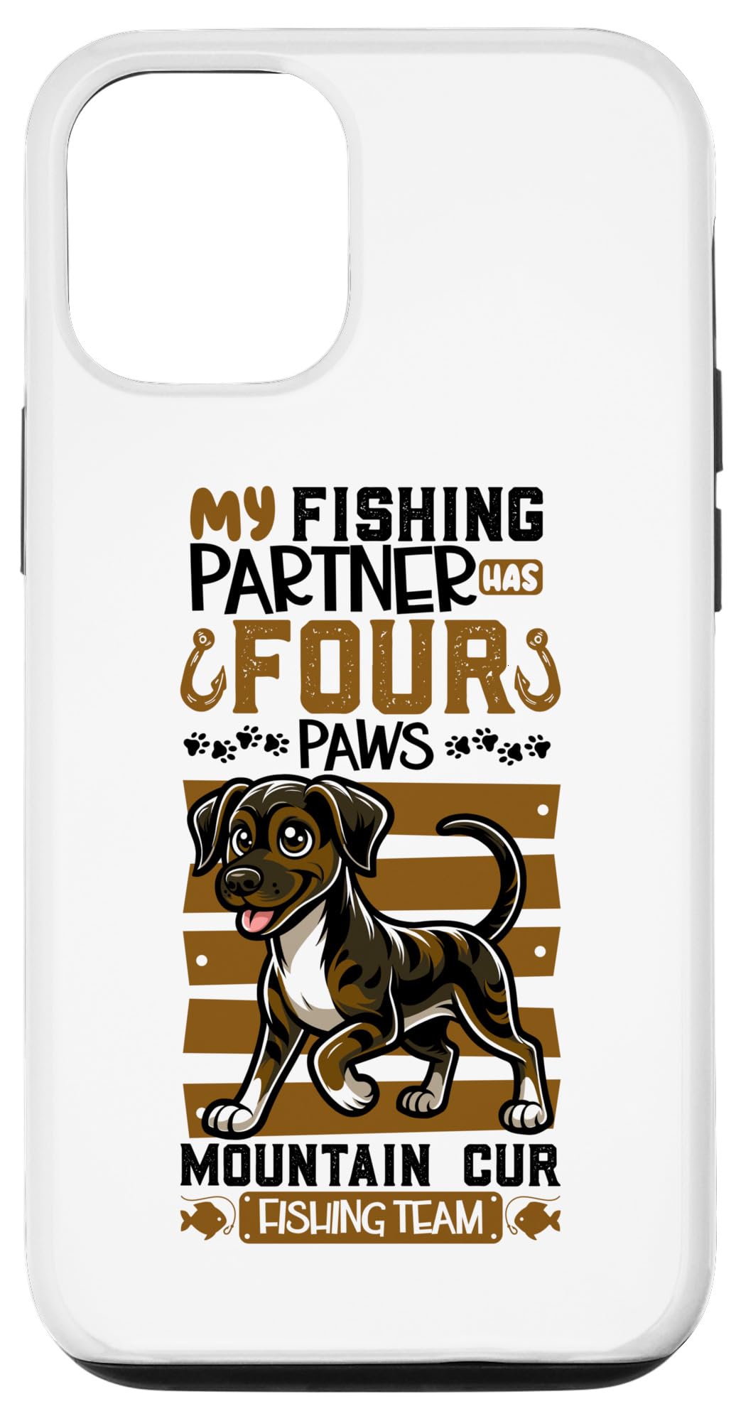 iPhone 14 Fishing and Mountain Cur Case
