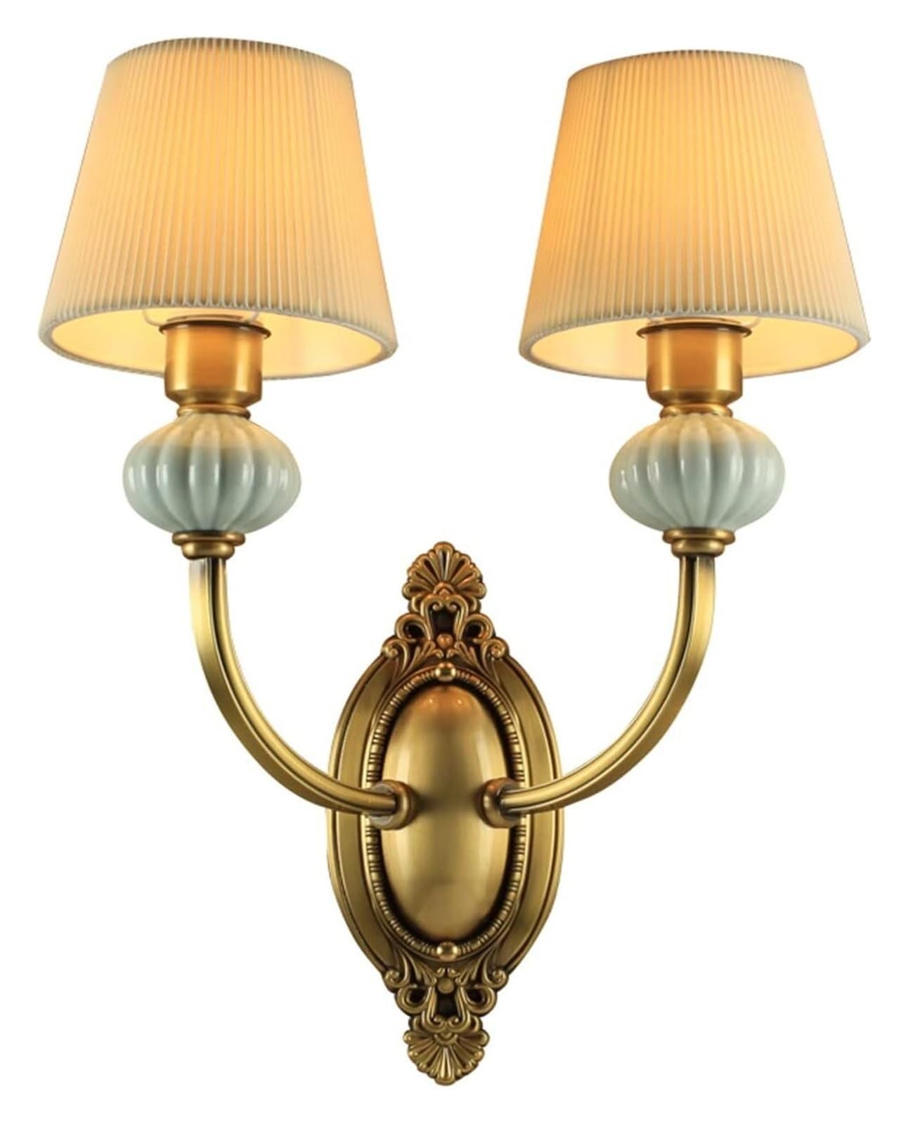 Szklany klosz do lampy ściennej do wnętrz, zwięzły, miedziany kinkiet, oświetlenie dekoracyjne, kompatybilne z lampą do domu, ganku, tarasu, garażu, nowoczesne