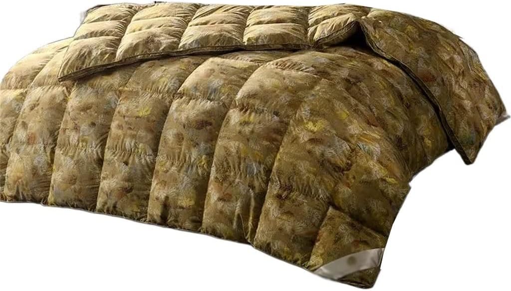 Bedding Winter 95% Goose Down Comforter Winter Quilt Warmly White Comforter King Size Super Warm(87x94inch 3.5kg)