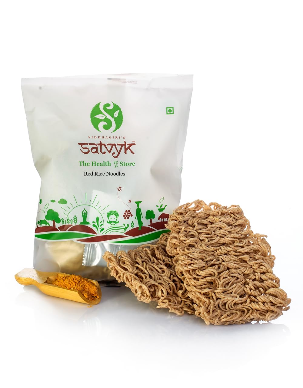 S Siddhagiris SATVYK THE HEALTH re STORE Organic Red Rice Noodles 200gm (B0CBCLC8CK) Amazon Price History, Amazon Price Tracker