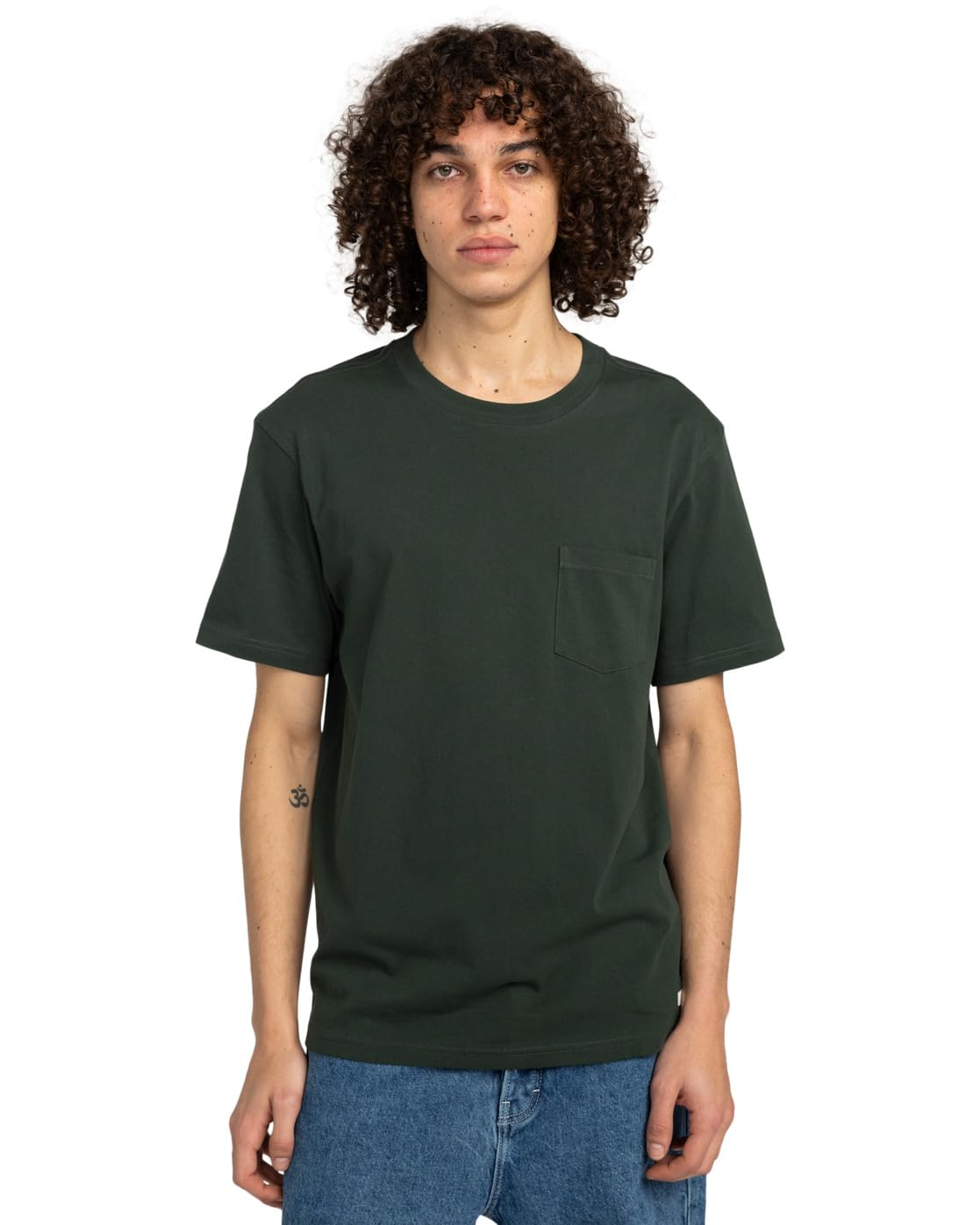 Element Icon - Short Sleeves Pocket T-Shirt - Men - Green.