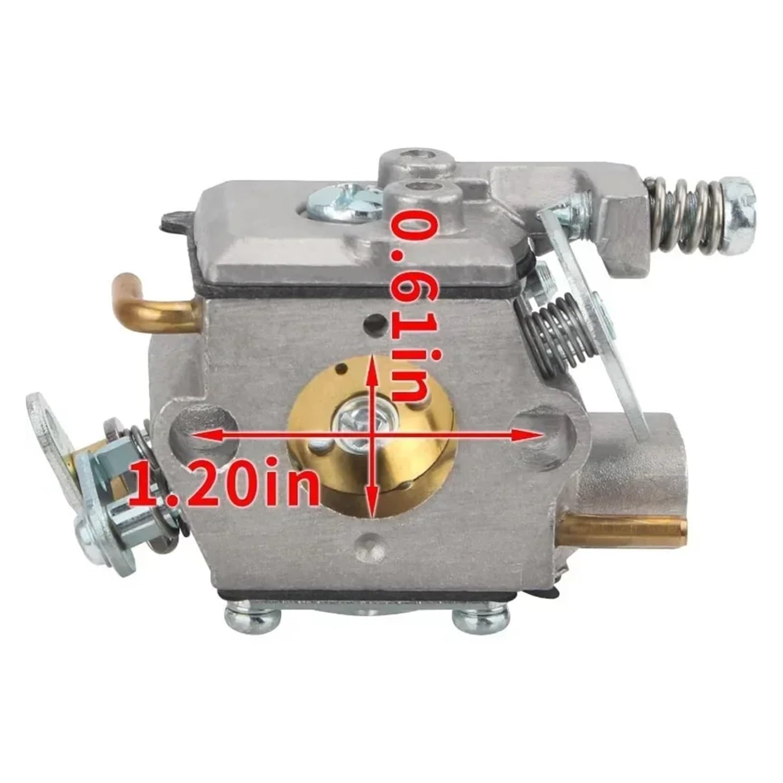 para Motosierra Gas RY3714 RY3716 Junta Carburador Filtro Combustible Tubo Flexible Primer Bulbo 309376002 con Kit Afinación Kit Carburador