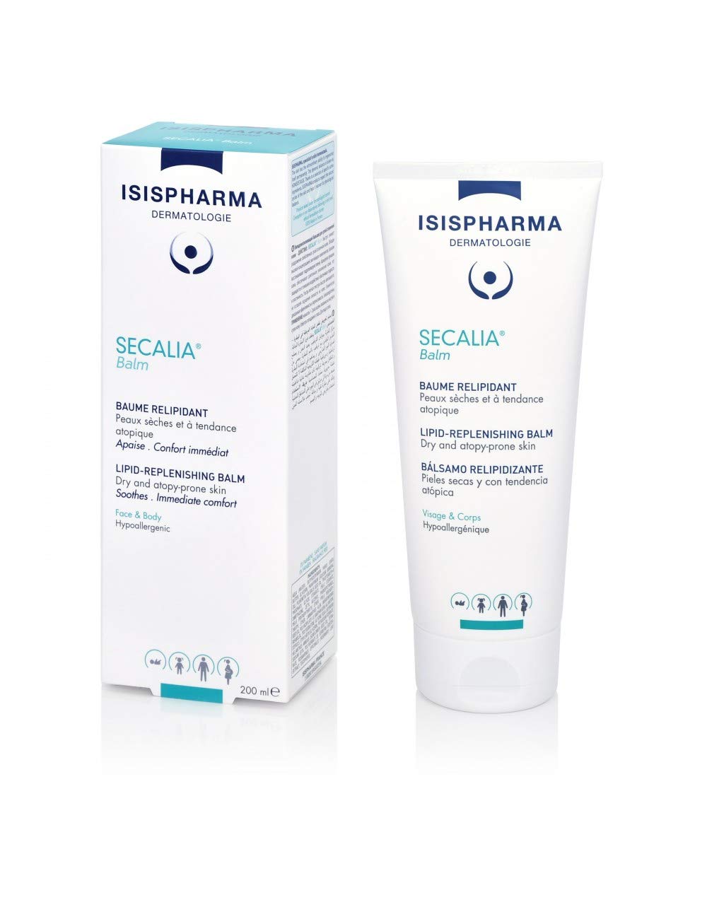 ISISPHARMA SECALIA ATO Balm 200 ml, Body lotion for Dry skin with an atopic tendency