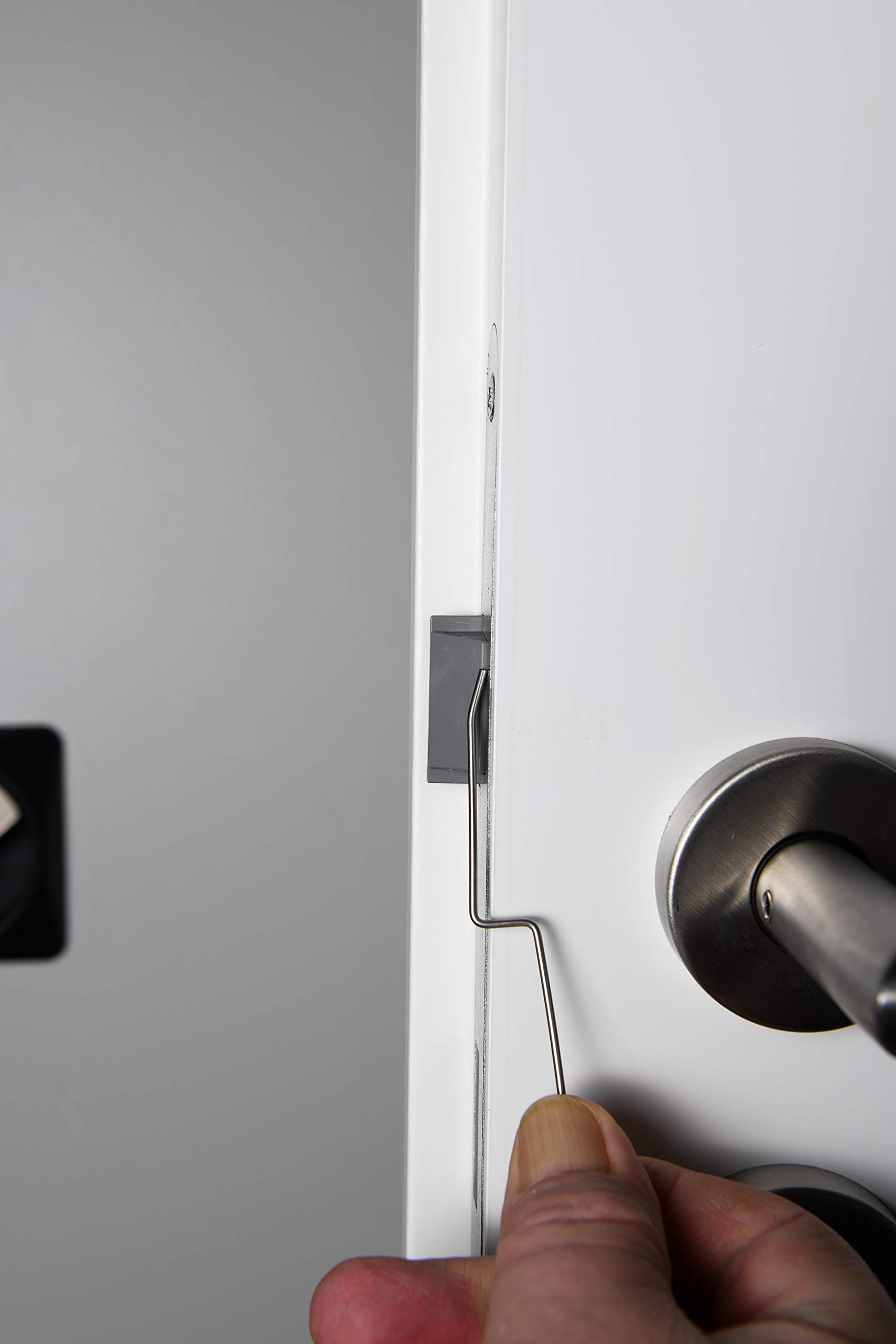 Lockpick-set 2 Stuks – Baardsleutel Voor Deur Openen – Roestvrij Staal – Universeel Slotopener – Voor Kamerdeuren En Meer