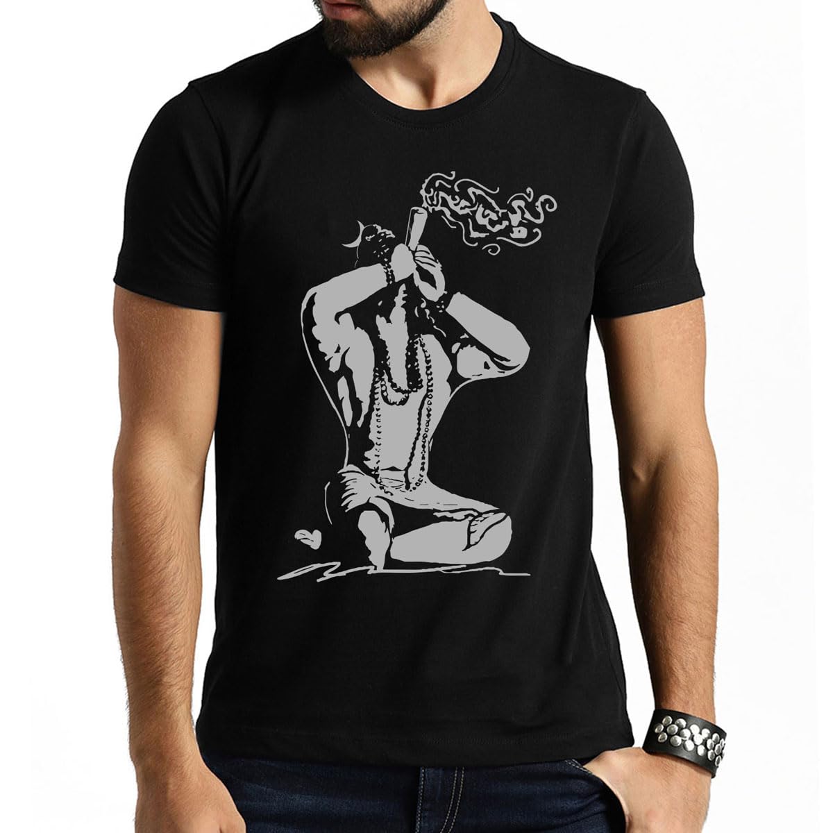 Mahakaal T-Shirt for Men God t Shirt | Shivji T-Shirt | Pure Cotton Half Sleeves T Shirt | Lord Shiva Tshirt-picture-27