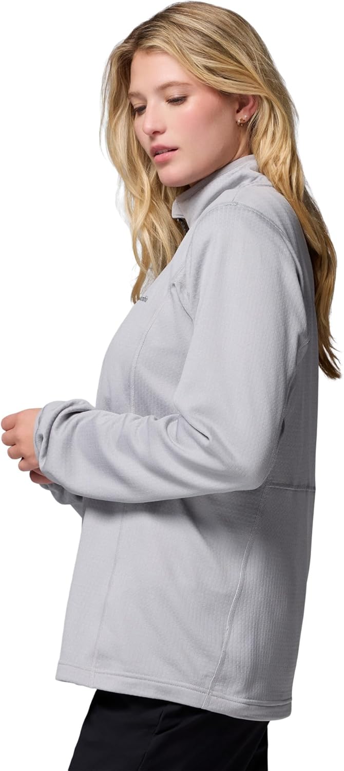 Columbia womens Essential Hike Grid Fleece Half Zip - Image 3