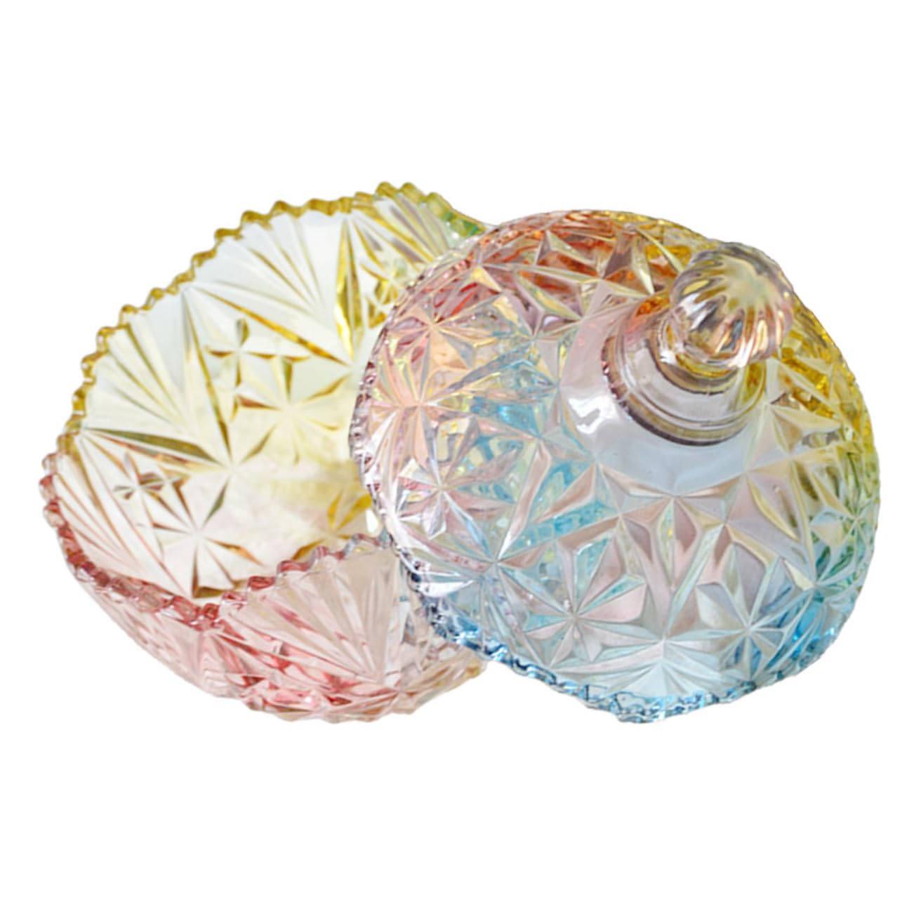 COLLBATH Bocal En Verre Scellé Grand Format 2l Avec Couvercle En Bois Fumé Hermétique Conservation Alimentaire Maison La Cuisine Rangement Fruits Secs Snacks