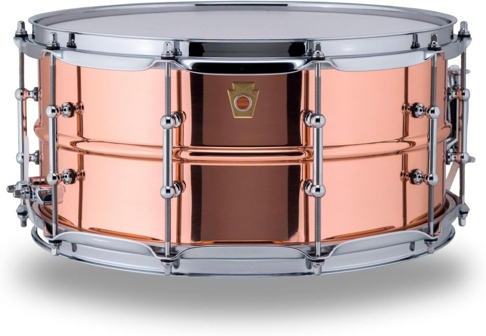 Ludwig Copperphonic Snare Drum with Tube Lugs