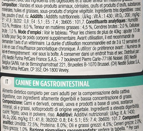 Purina PRO PLAN Vet Canine EN GASTROINTESTINAL Mousse LATA 400GR – Ansicht 5