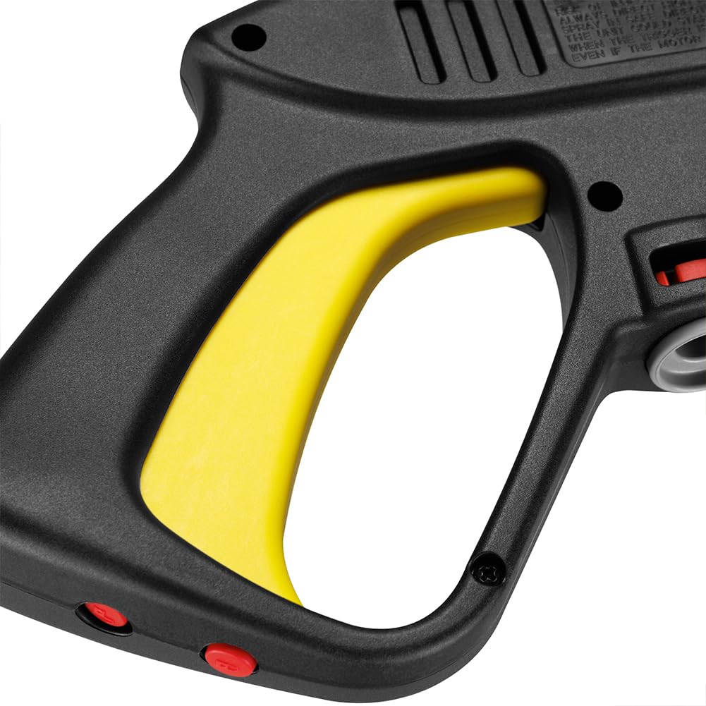 BAKAJI Pistolet à pulvérisation d'eau haute pression 160 bar pour nettoyeurs haute pression avec manille, compatible avec nettoyeur haute pression Lavor, Oleo Mac, Max (Pistole à pulvérisation d'eau)