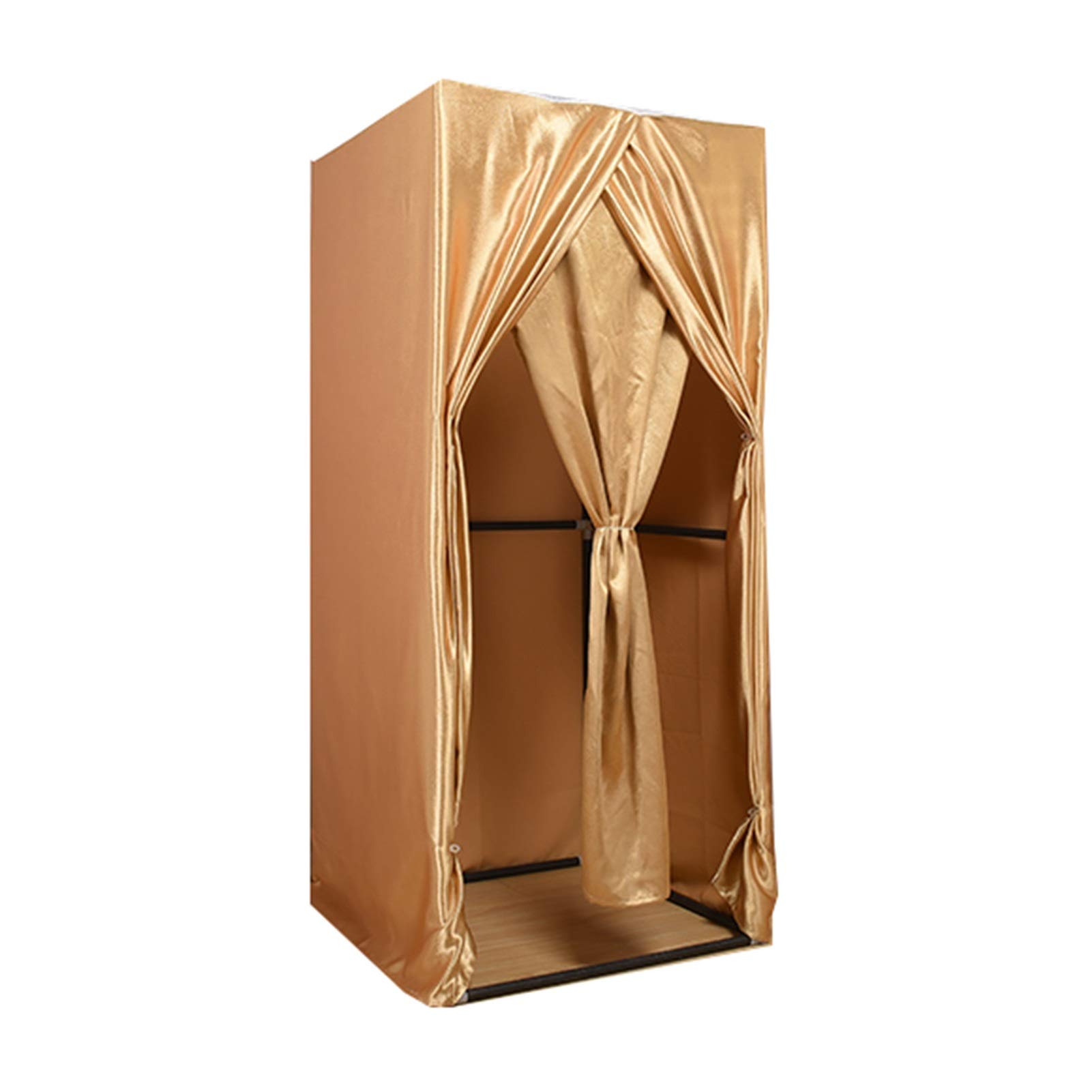 Assemblez le vestiaire en tissu facile à déplacer - Taux d'ombrage élevé - Résistant à l'humidité et respirant - Résistant à l'usure et à la saleté - Multicolore