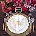 CB Accessories Mini Chalkboard Signs for Food Labels with Easel Stand for Party Decoration, Place Cards, Table Numbers, Name Tags - Reusable with Chalk Markers (10 Sets)