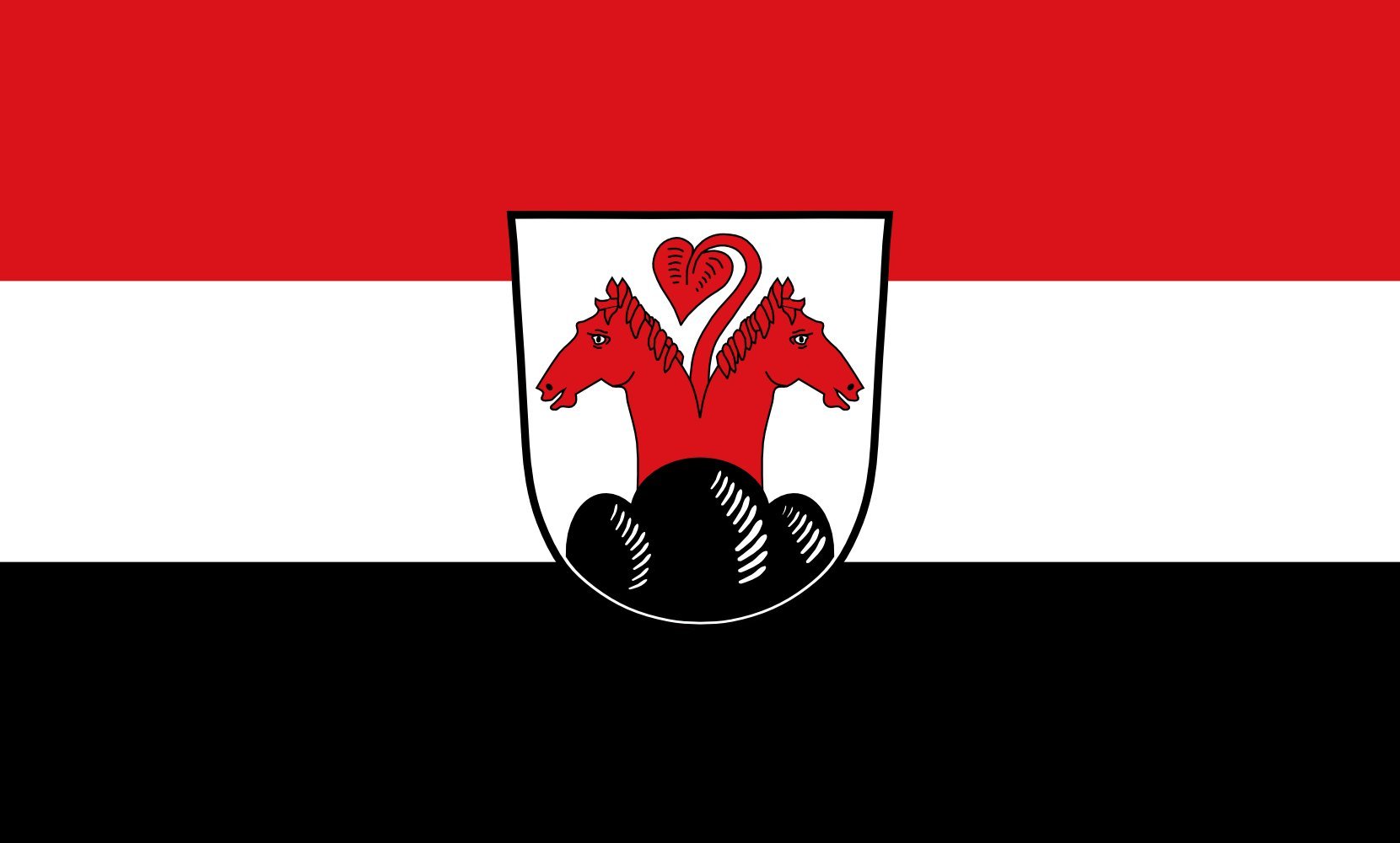 Drapeau Kienberg 90x150 anti-usure pour remplacer votre pavillon usé