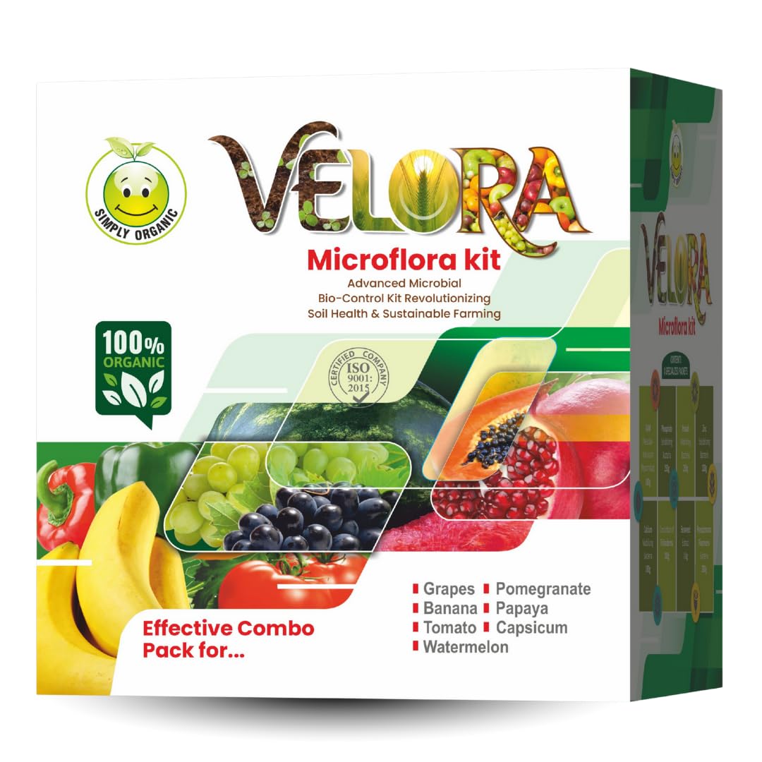 Velora Microflora Kit Advanced Biofertilizer & Soil Health Booster for Strong Root Development and Higher Crop Yield-image-12