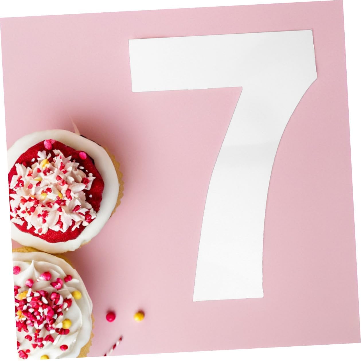 BESPORTBLE Number Cake Stencils Set 0-8, 10-inch Flat Plastic Baking Molds for DIY Birthday Cake Decorating, Mousse and Chocolate Decorating Supplies, 2 Sets