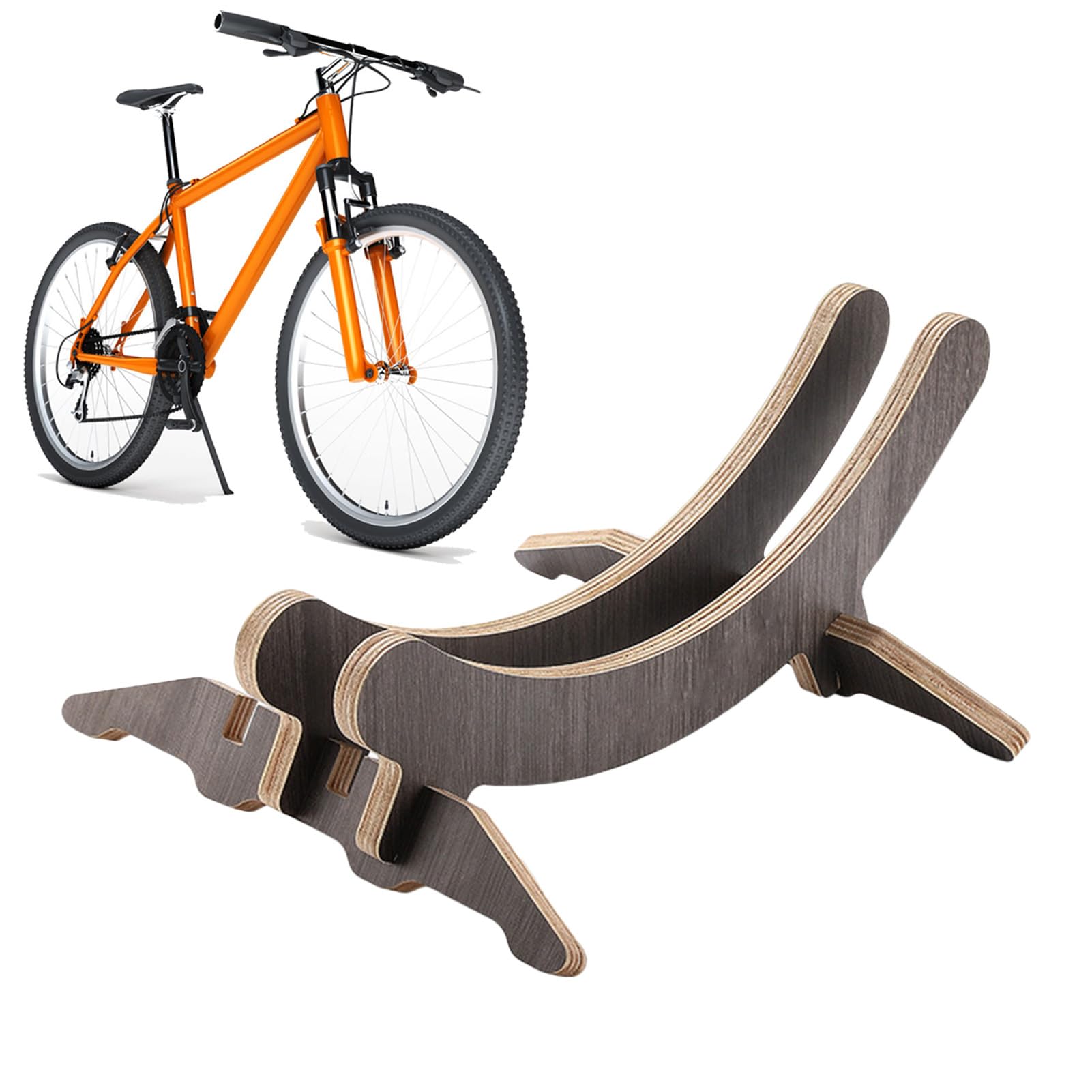 ROCKBROS Support De Vélo Au Sol Pour Garage - Support De Vélo Réglable Pour Vélo De Montagne De 50,8 à 73,7 Cm