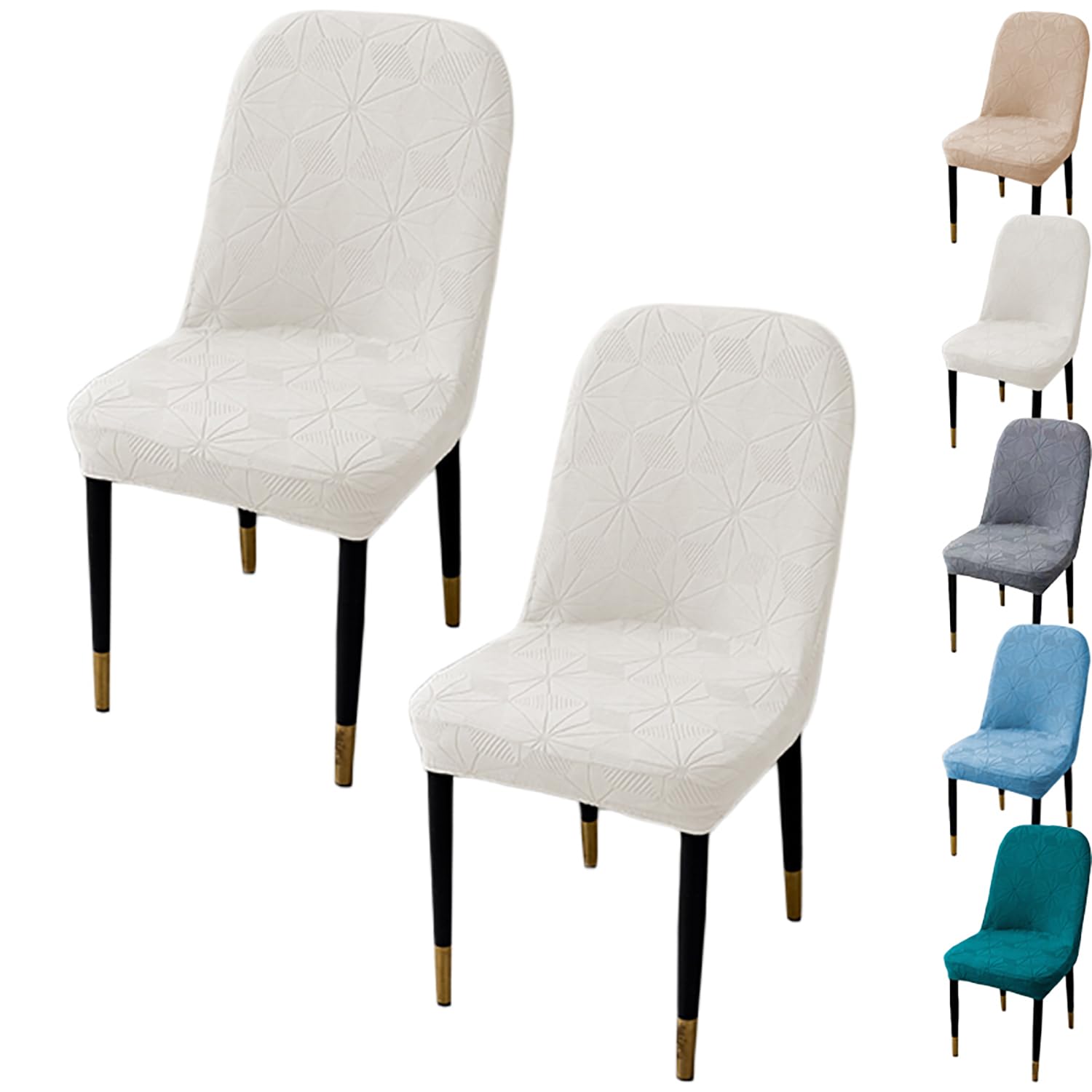Housses de chaise extensibles pour salle à manger et réception