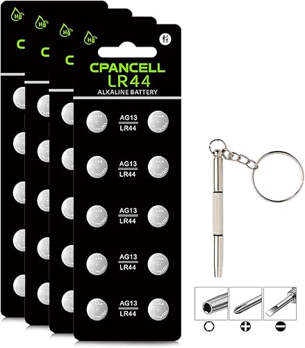 Batería L1154f LR44 AG13 L1154 a76 357 303 sr44 Baterías de botón de 1.5V pilas de monedas (40 unidades)