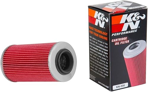K&N KN-556 Powersports filtro de aceite de alto rendimiento