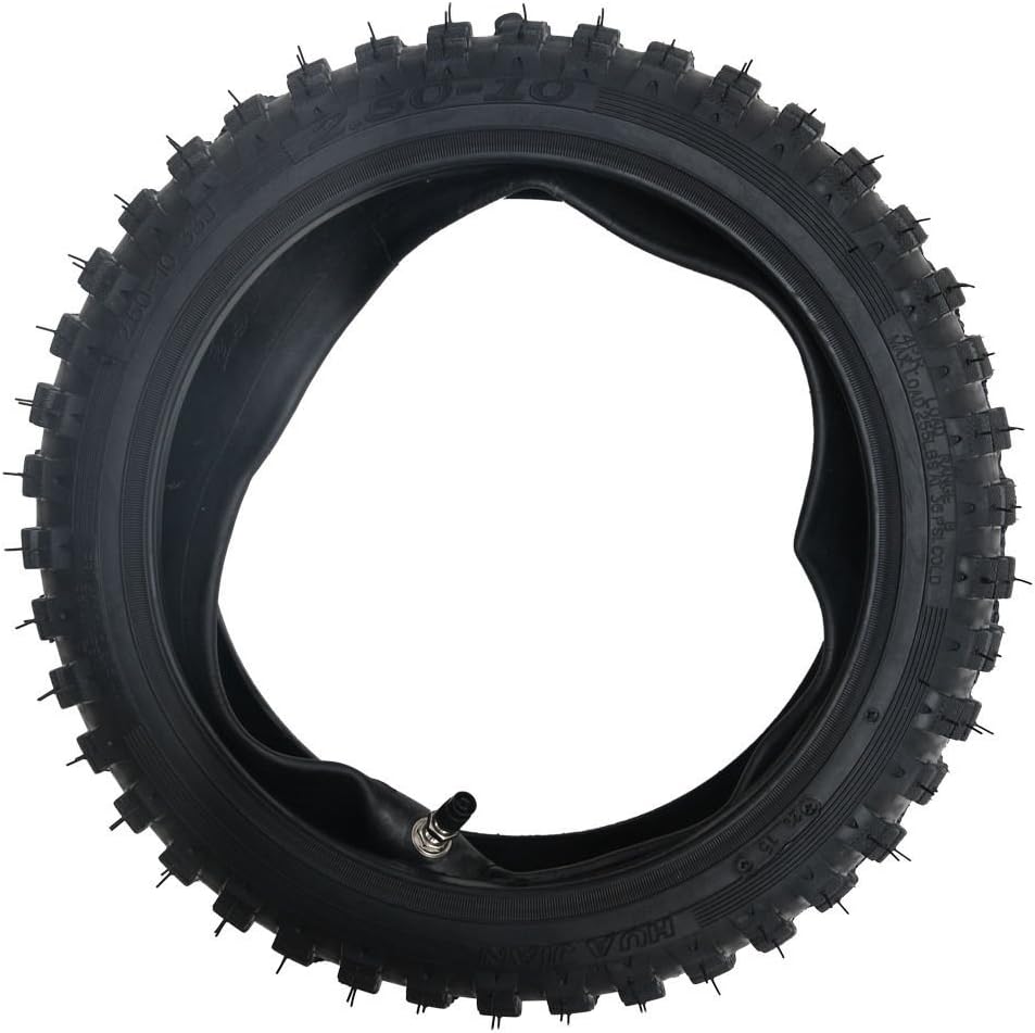 2.50-10 Inch 2.5/10 Tire With Tube For Dirt Pit Bikes Honda CRF50 XR50