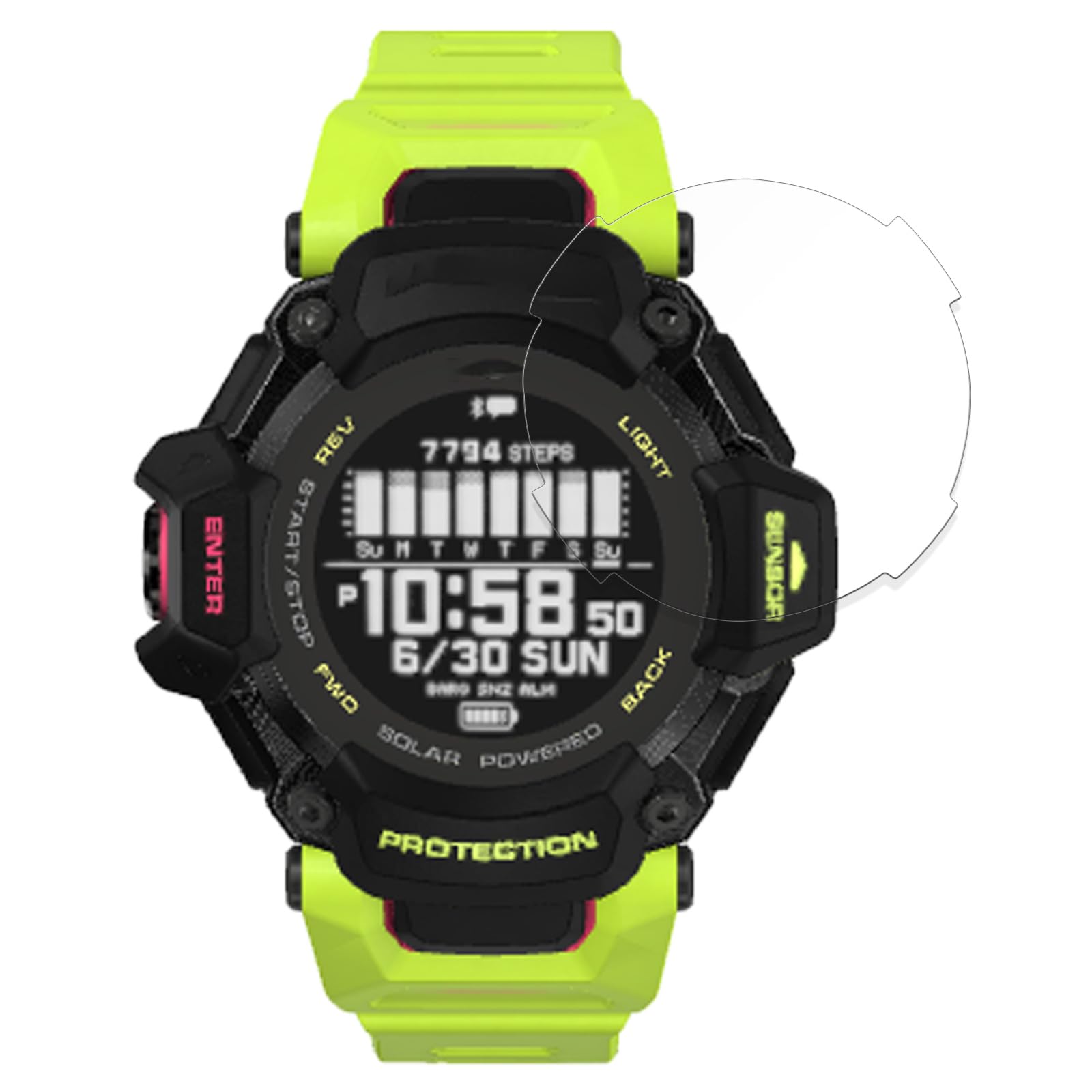 Amazon.co.jp: MotoMoto フィルム CASIO G-SHOCK GBD-H2000シリーズ 用 
