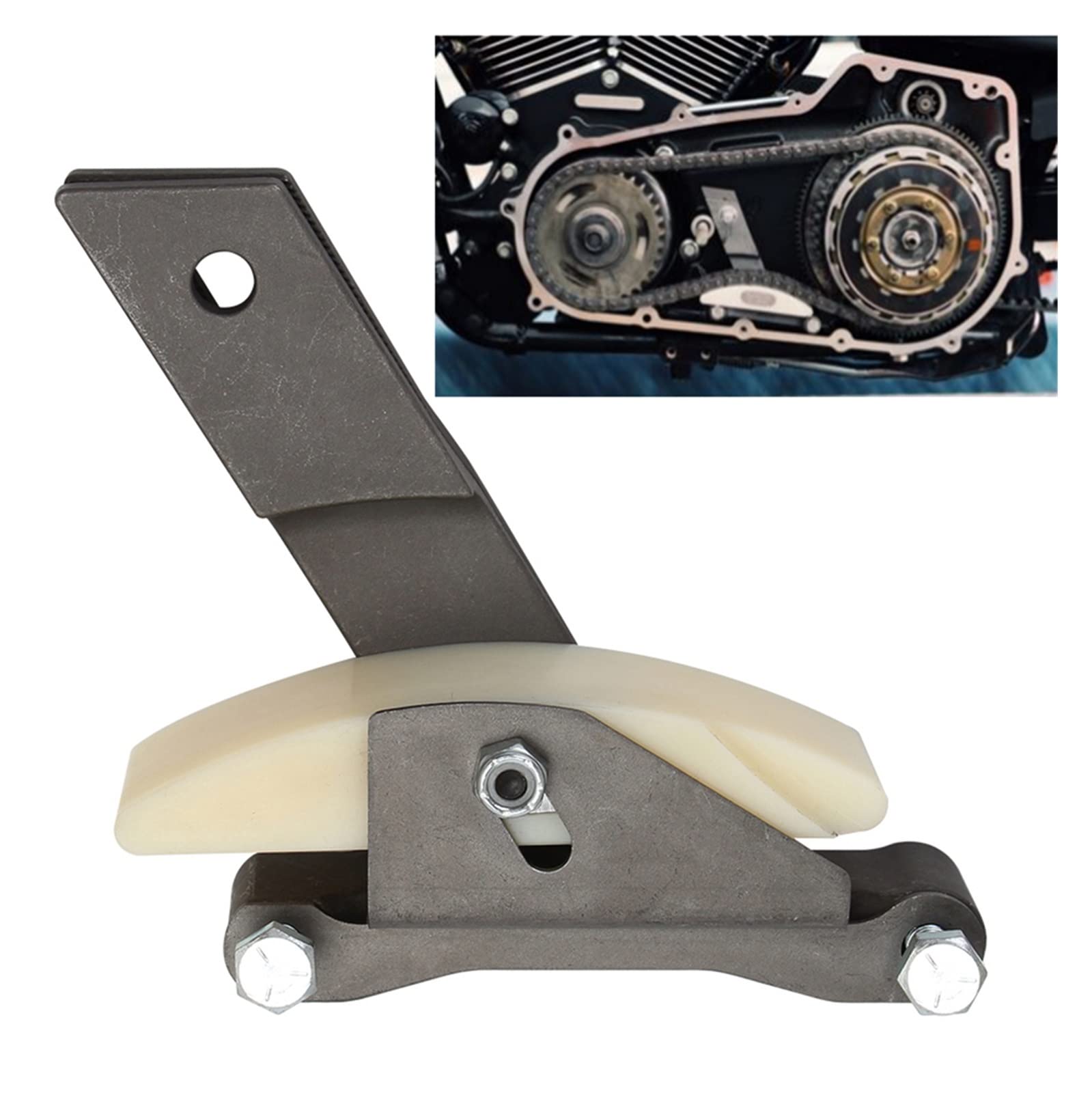 Tenditore tenditore Catena primaria Atteggiamento corazzato for Moto
