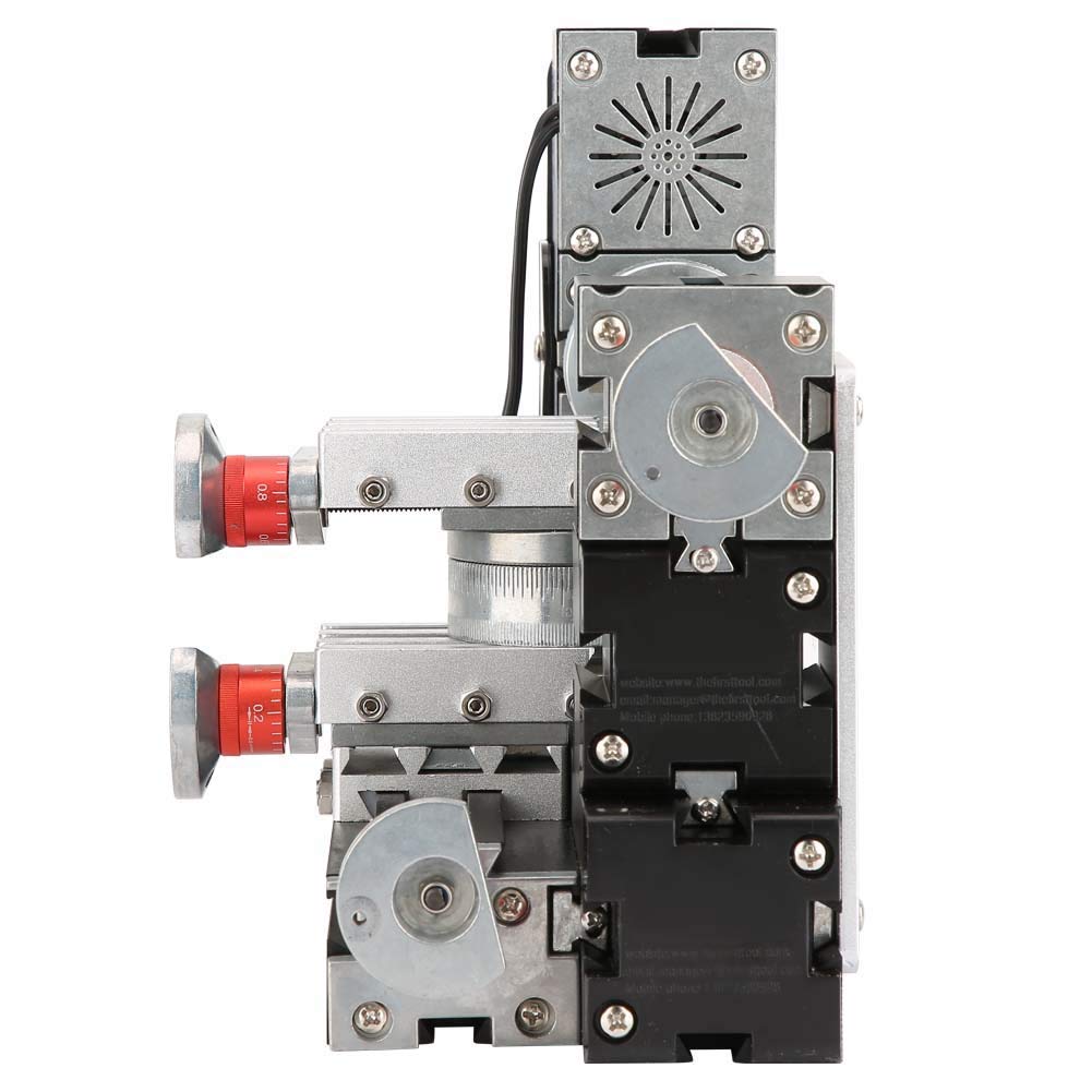 Benchtop Wood Lathe, Mini Lathe Tools Metal Lathe, Lathe Machine, Mini Milling Machine Drilling Machine Metal Lathe Machine for Model Making for Bench Drill