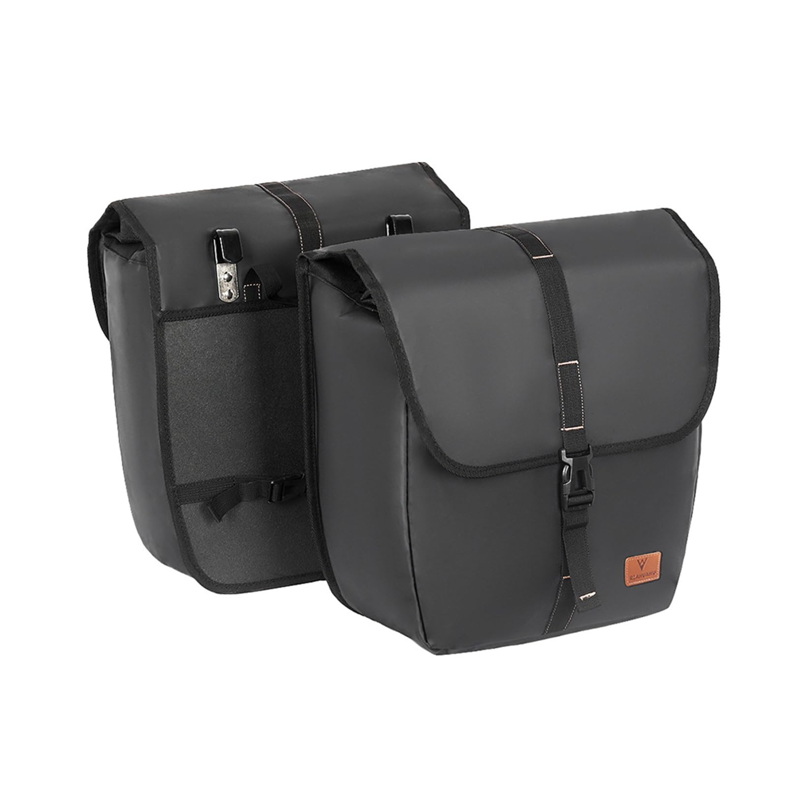 Fahrradtasche Fahrradtaschen Gepäckträgertasche Wasserdicht Radfahren Tasche Große Kapazität Gepäckträger Trunkbag (2 Stück)