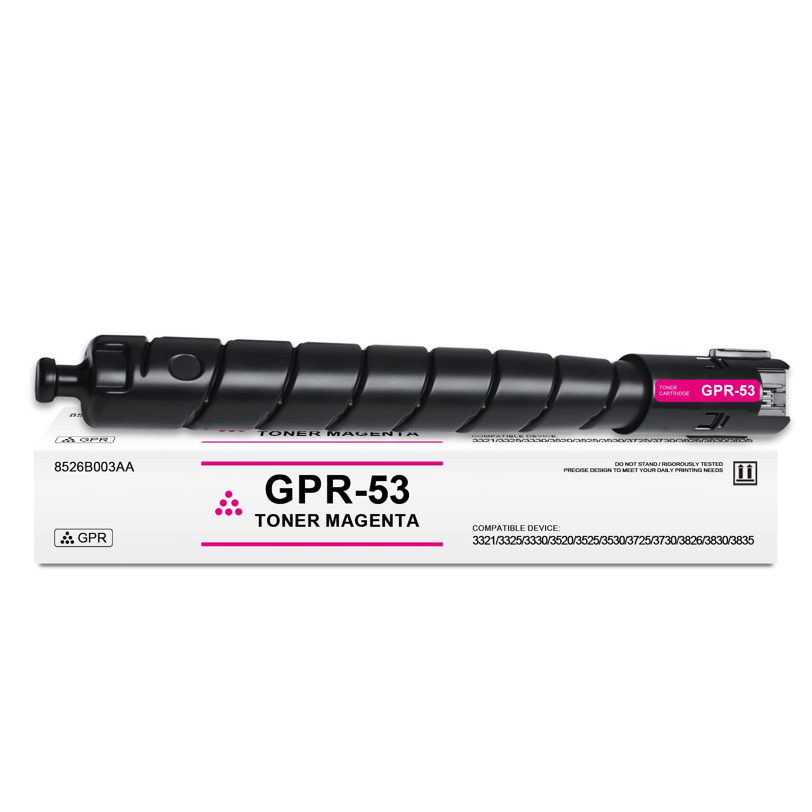 GPR-53 Magenta Toner Cartridge Compatible with Canon GPR53 for ImageRUNNER Advance iR-ADV DX 3321 3325 3330 3520 3525 3530 3725 3730 3826 3830 3835 Printer
