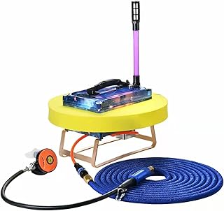 619 Diving Ventilator,Portable Rechargeable Underwater Breathing System Scuba Diving System,Diving Systems with 16m/52 Ft Hose & Diving Breathing Regulator Scuba Compressor for Diving Fishing