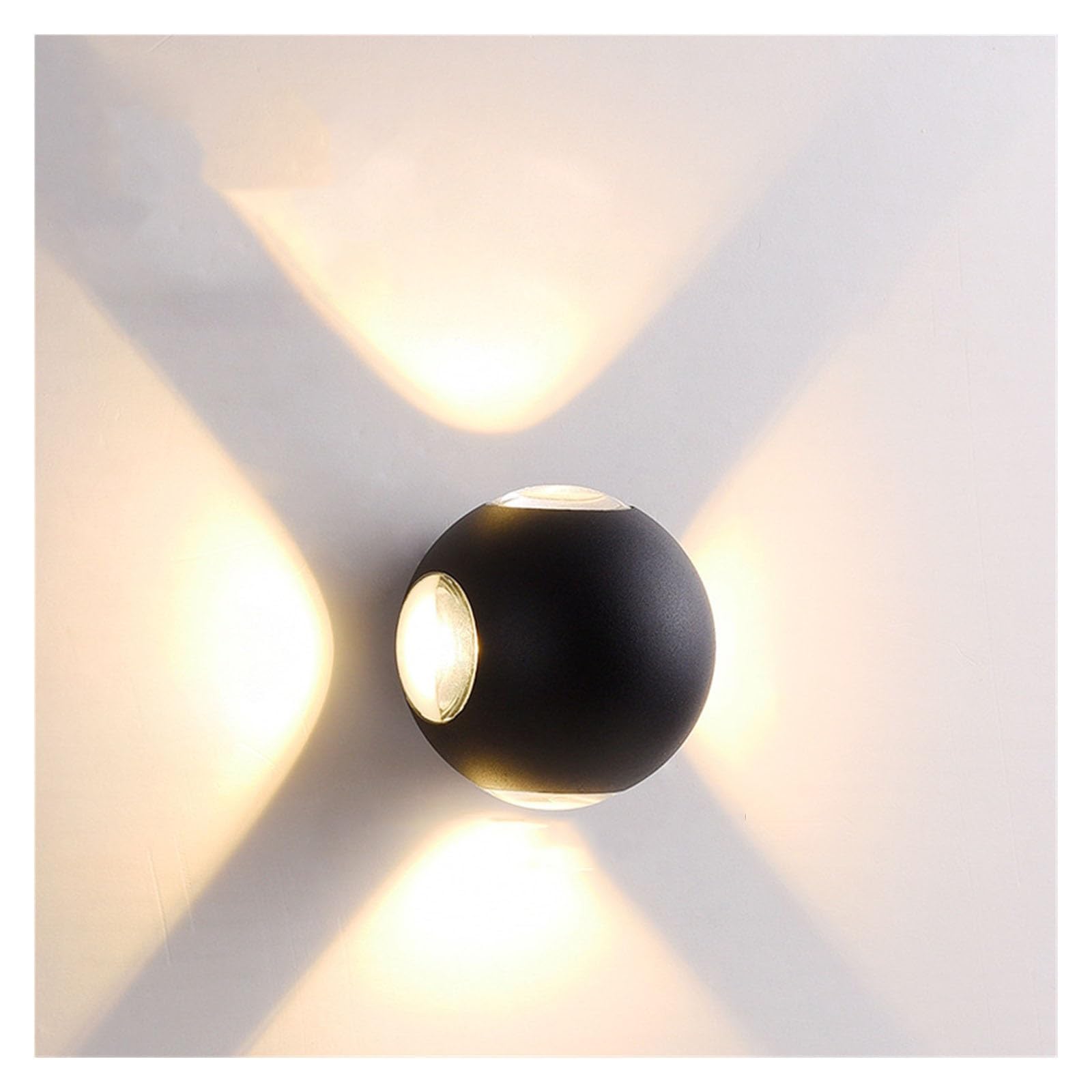 KUNYOS Wall Lamp Outdoor Sconce Balcony Porch Light Garden Aisle Decor Lighting Indoor Bedside Aluminium AC110V 220V(1019)