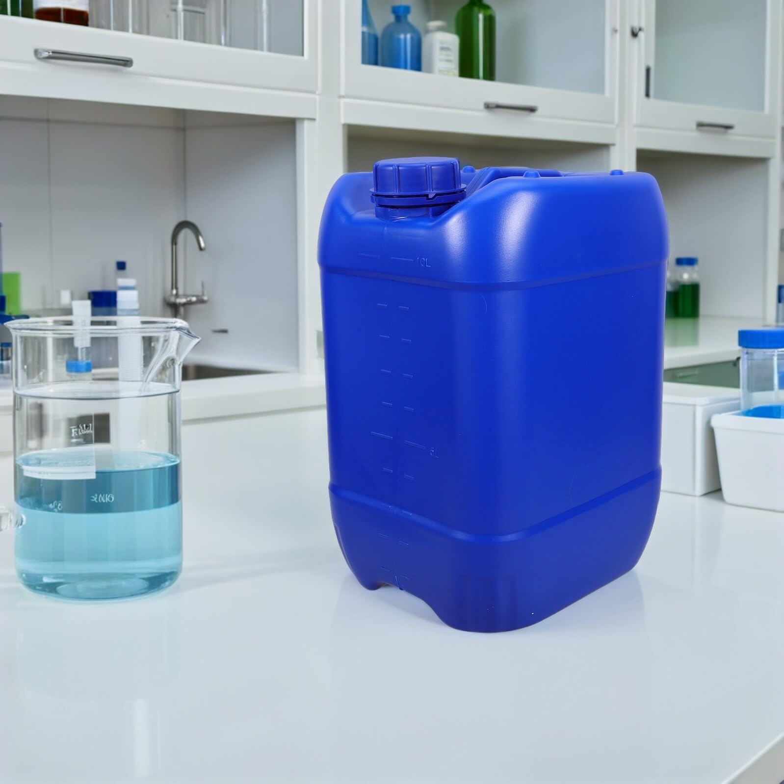 VALICLUD Plastikeimer mit Deckel und Griff Auslaufsicherer Wasserkanister Stapelbarer Flüssigkeitsbehälter für Getränke Lebensmittel und Chemikalien