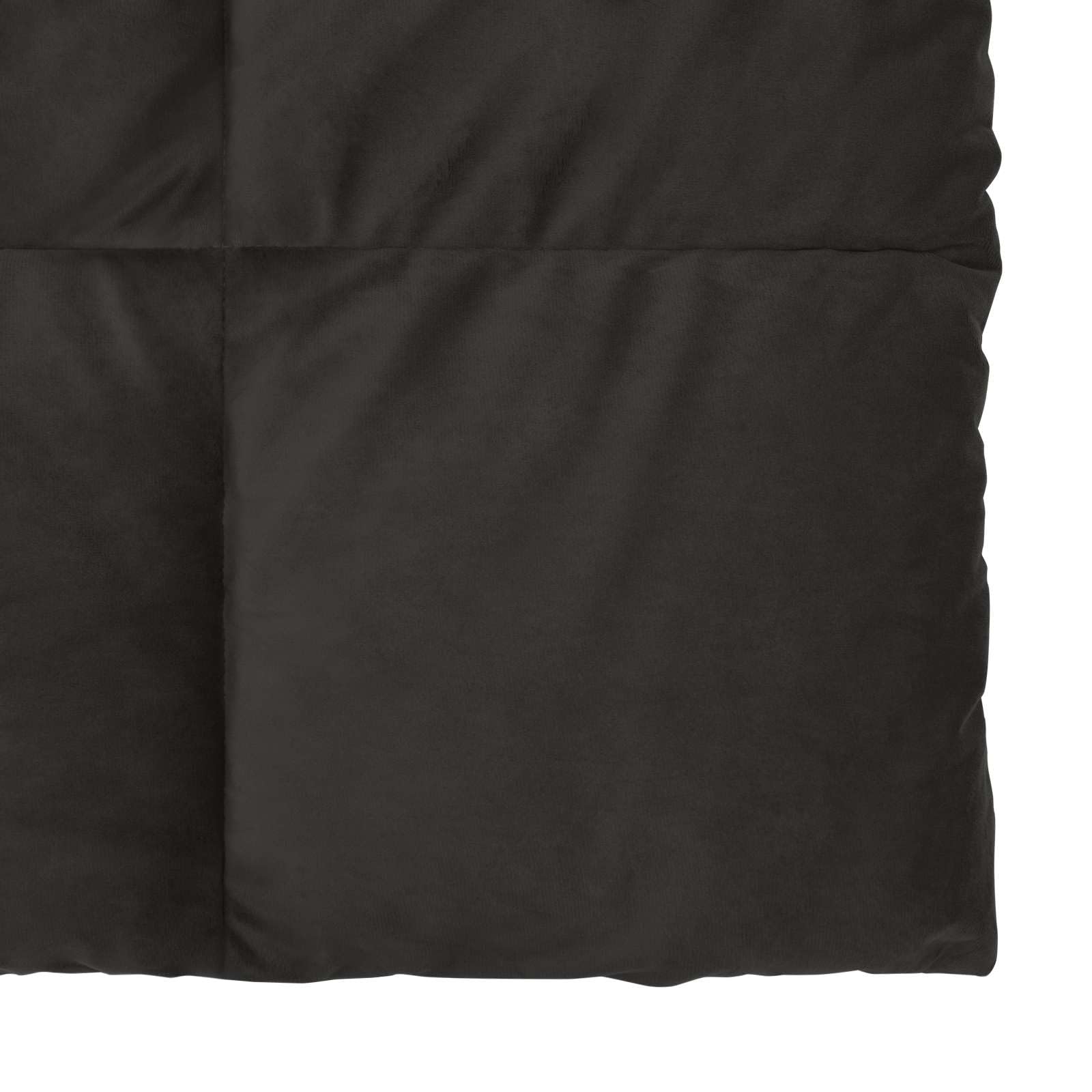 Kołdra całoroczna, antracytowa, mikrofibra, 140 x 220 cm, dwustronnie pikowana, do sypialni, pokoju gościnnego, na lato, zimę