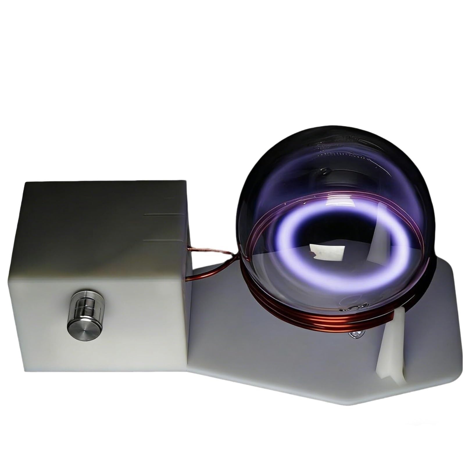 Lampada al plasma ad anello al plasma, lampada al plasma fai da te, decorazione eccitante per case del PC, segnale esterno, atmosfera per feste, regalo scientifico, perfetta per casa ed eventi
