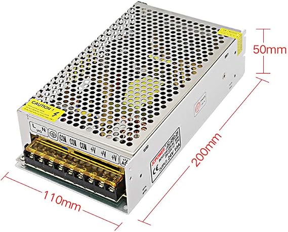 24V 10A Power Supply, AC110/220V to DC24V 240W Switching Power Adapter Converter Transformer for LED Strip Light,CCTV,Probe Signal Lamp
