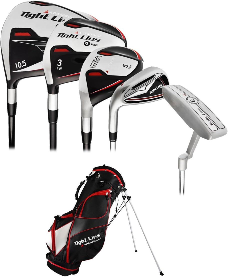 Adams Golf Club Sets For Men Amazon.com : New Adams Golf Tight Lies Plus 1312 Complete Set with Bag