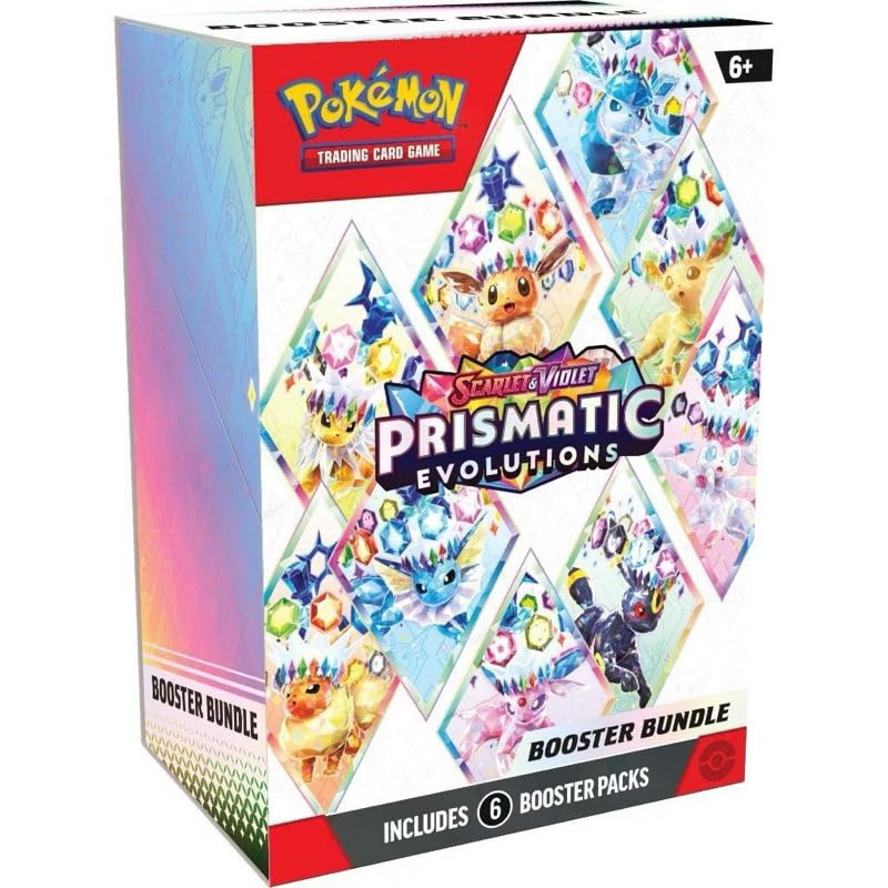 Pkmn TCG: Scarlet & Violet - Prismatic Evolutions Booster Bundle