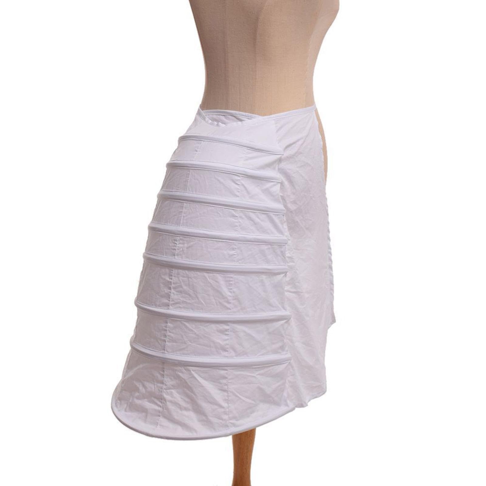 Sharplace Crinolina Da Donna Sottogonna a Cerchi Regolabile in Poliestere Elegante per Abiti Vintage Adatta a Matrimoni Eventi Galà E Cosplay, Style a