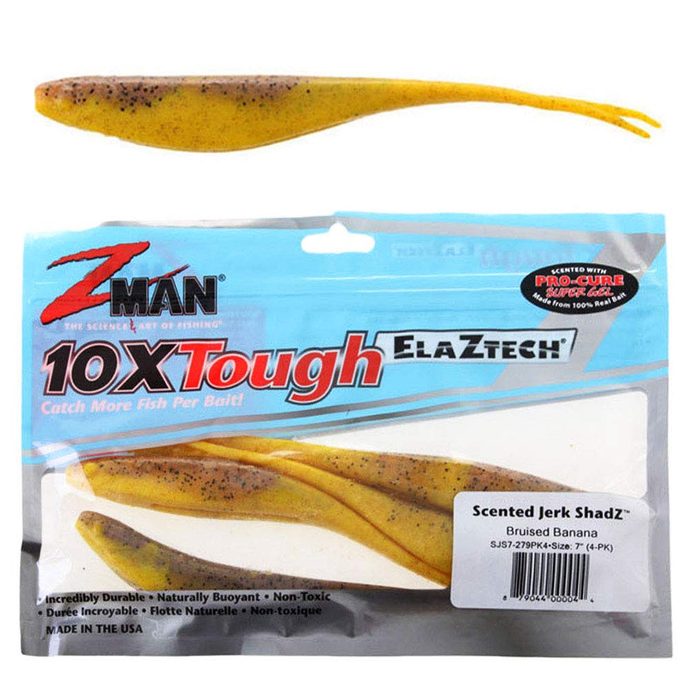 Z-Man Fishing Products Scented Jerk ShadZ 7